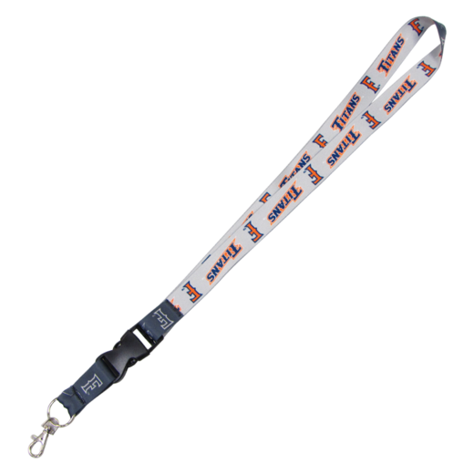 1" Buckle Lanyard - Grey - 2